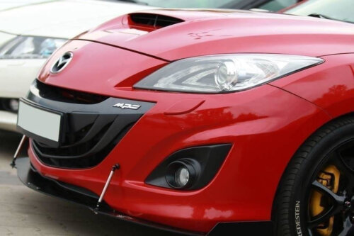 Maxton front racing splitter for Mazda 3 Mk2 MPS
