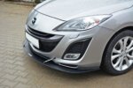 Maxton front racing splitter for Mazda 3 Mk2 Sport (Preface)