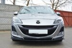 Maxton front racing splitter for Mazda 3 Mk2 Sport (Preface)