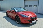 Maxton front racing splitter for Peugeot RCZ Facelift