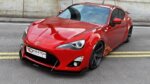 Maxton racing front splitter for TOYOTA GT86 (with wings)