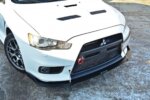 Maxton racing front splitter V.1 for Mitsubishi Lancer Evo X