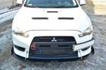 Maxton racing front splitter V.1 for Mitsubishi Lancer Evo X