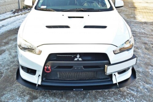 Maxton racing front splitter V.1 for Mitsubishi Lancer Evo X
