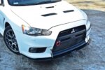 Maxton racing front splitter V.2 for Mitsubishi Lancer Evo X