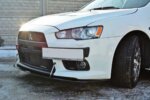 Maxton racing front splitter V.2 for Mitsubishi Lancer Evo X