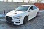 Maxton racing front splitter V.2 for Mitsubishi Lancer Evo X