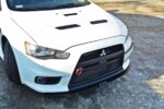 Maxton racing front splitter V.3 for Mitsubishi Lancer Evo X