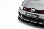 Maxton racing front splitter for VW GOLF MK6 GTI 35TH