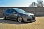 Maxton racing front splitter for VW GOLF V GTI 30TH