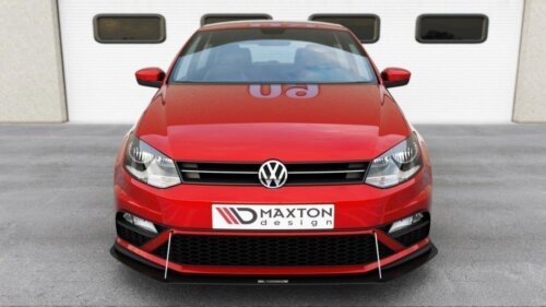 Maxton racing front splitter for Volkswagen Polo GTI Mk5 Facelift
