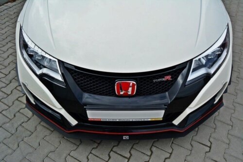 Maxton FRONT RACING SPLITTER v.1 HONDA CIVIC IX TYPE R
