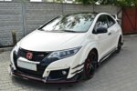Maxton FRONT RACING SPLITTER v.2 HONDA CIVIC IX TYPE R