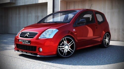 Maxton front splitter for CITROEN C2 VTS