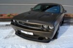 Maxton front splitter for DODGE CHALLENGER MK3. PHASE-I SRT8 COUPE