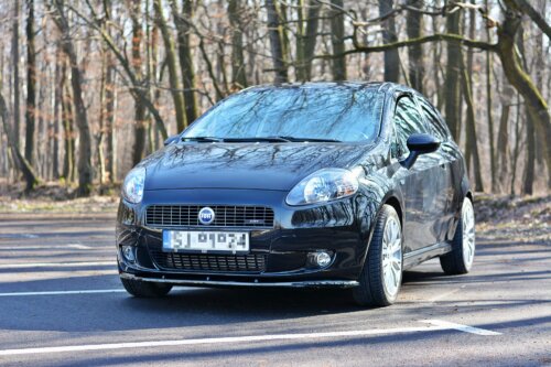 Maxton front splitter for FIAT GRANDE PUNTO STANDARD