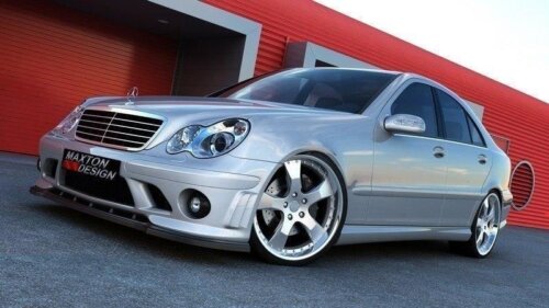Maxton front splitter for ME-C-203-AMG204-F1 BUMPER