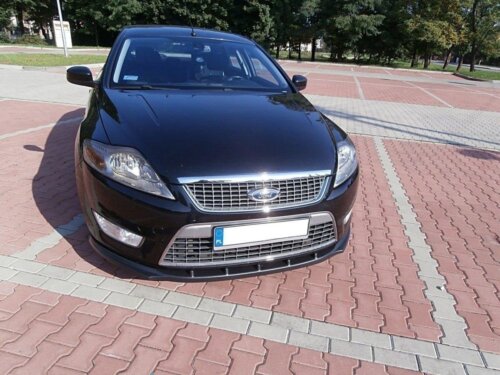 Maxton front splitter for FORD MONDEO MK4 (PREFACE MODEL)