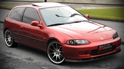 Maxton front splitter for HONDA CIVIC MK5
