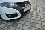 Maxton front splitter for Honda Civic Mk9 Facelift