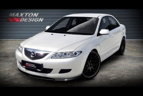 Maxton front splitter for MAZDA 6 MK1 PREFACE MODEL (2002-2005)