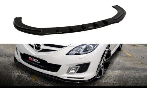 Maxton front splitter for MAZDA 6 MK2 (FOR DYNAMIC SPORT VERSION)