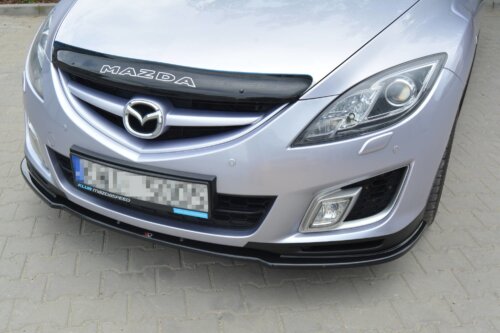 Maxton front splitter for MAZDA 6 MK2 SPORT HATCH (GH-SERIES) PREFACE