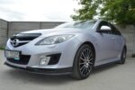 Maxton front splitter for MAZDA 6 MK2 SPORT HATCH (GH-SERIES) PREFACE