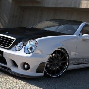 Maxton prednji splitter za MERCEDES CLK W208 (FOR ME-CLK-208-AMG204-F1 BUMPER)