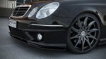 Maxton front splitter for MERCEDES E W211 AMG FACELIFT