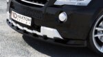 Maxton front splitter for MERCEDES ML W164 AMG