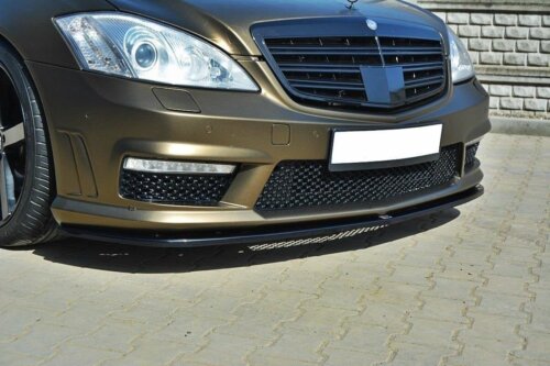 Maxton front splitter for MERCEDES S-CLASS W221 AMG