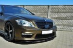 Maxton front splitter for MERCEDES S-CLASS W221 AMG