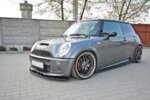 Maxton front splitter for MINI R53 COOPER S JCW