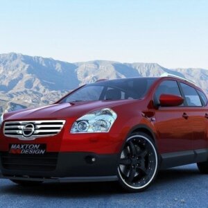Maxton prednji splitter za NISSAN QASHQAI (PREFACE)
