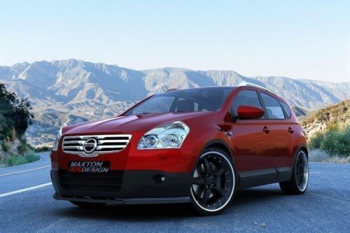 Maxton front splitter for NISSAN QASHQAI (PREFACE)