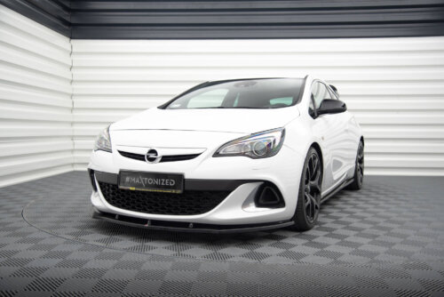 Maxton front splitter for OPEL ASTRA J OPC / VXR V.1