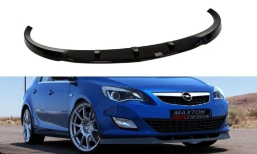 Maxton front splitter for OPEL ASTRA J (pre-facelift)