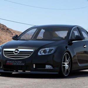 Maxton prednji splitter za OPEL INSIGNIA MK1 PREFACE MODEL