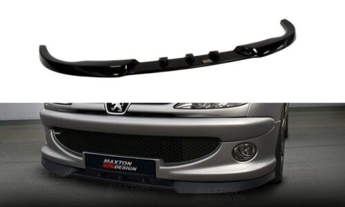 Maxton front splitter for PEUGEOT 206 (for: CC, RC, GTI, S16, XSI, XS, SPORT)