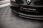 Maxton front splitter for RENAULT CLIO III RS