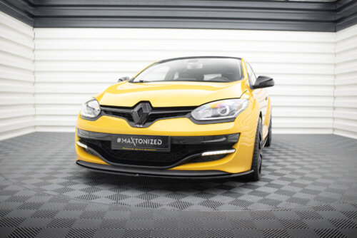 Maxton front splitter for RENAULT MEGANE 3 RS V.1