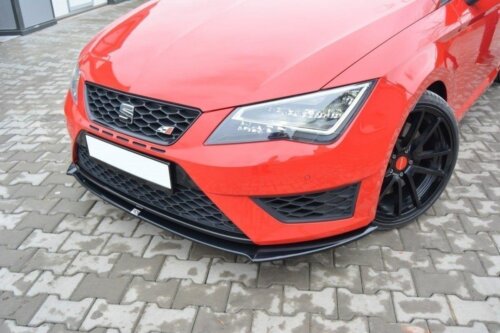Maxton front splitter for SEAT LEON III CUPRA / FR