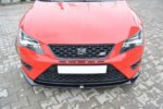 Maxton front splitter for SEAT LEON III CUPRA / FR