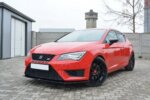 Maxton front splitter for SEAT LEON III CUPRA / FR