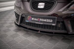 Maxton front splitter for SEAT LEON MK2 CUPRA FR PREFACE