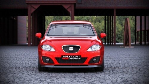 Maxton front splitter for SEAT LEON MK2 (FACELIFT)