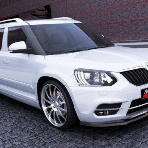 Maxton prednji splitter za SKODA YETI CITY FACELIFT MODEL