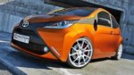Maxton front splitter for TOYOTA AYGO mk2
