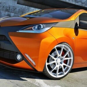 Maxton prednji splitter za TOYOTA AYGO mk2